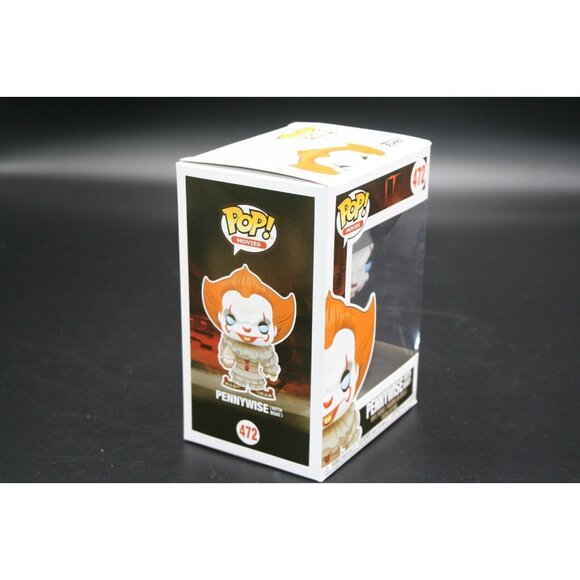 Funko Pop! Movies: IT Pennywise with Boat Action Figure - Picture 7 of 11